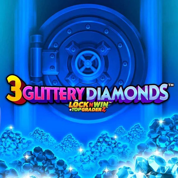 3 Glittery Diamonds game by PearFiction Studios – logo hosted on Bol Casino