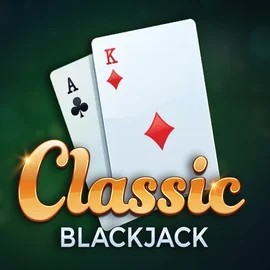 Classic Blackjack slot logo by Red Tiger Gaming at Bol Casino