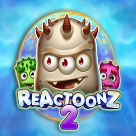 Reactoonz 2 slot logo by Play'n GO at Bol Casino